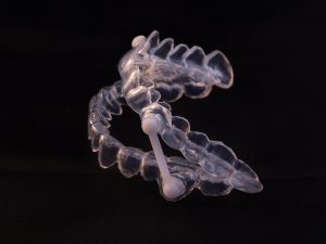 Oral appliance used for sleep apnea